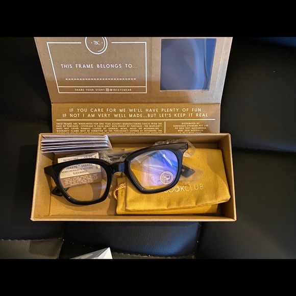 The Book Club Accessories - Price Firm! NWT Anti Blue Light Lenses